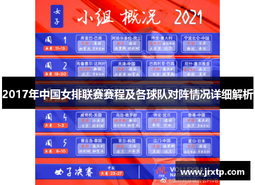 2017年中国女排联赛赛程及各球队对阵情况详细解析